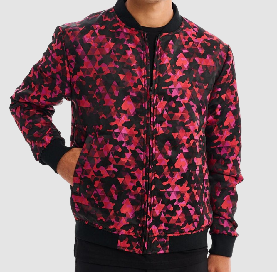 BERTIGO Jon/29BJ Red Camo Jacket