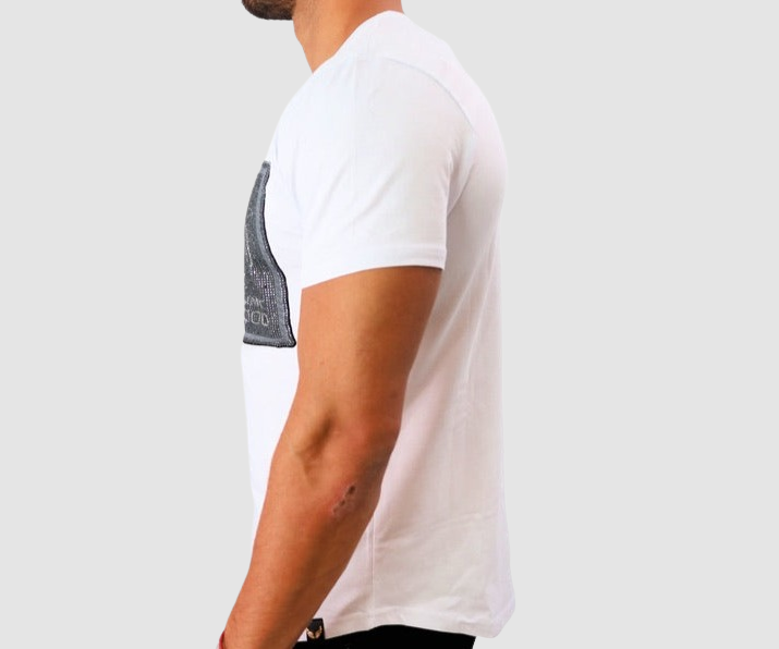 UOMINI Taurus White Men T-Shirt