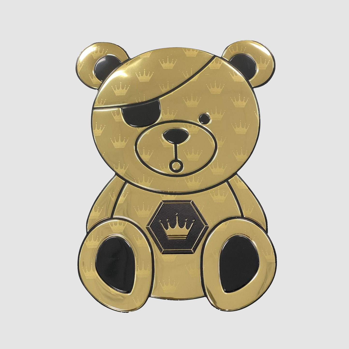 BERTIGO Black Gold Bear T-Shirt