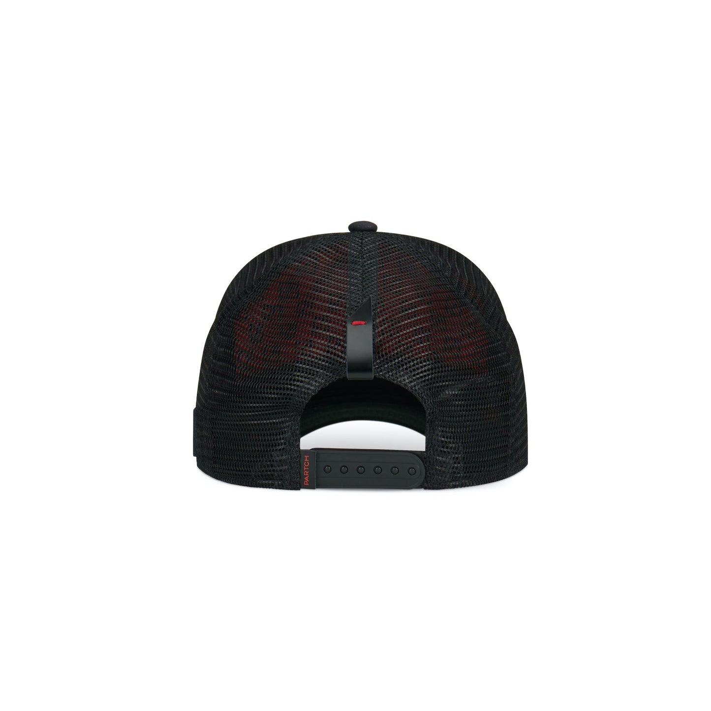 Partch Trucker Hat Black with PARTCH-Clip DWYL-G11 Back View