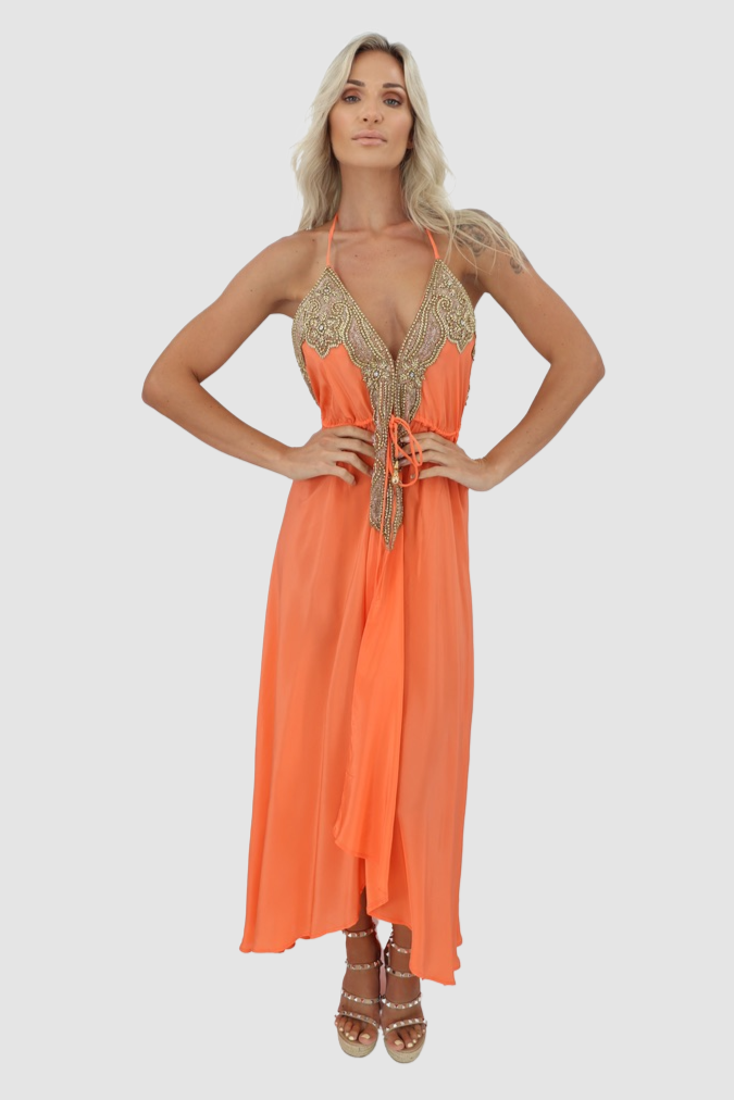 Mallorca Peach Dress Mallorca Peach Dress