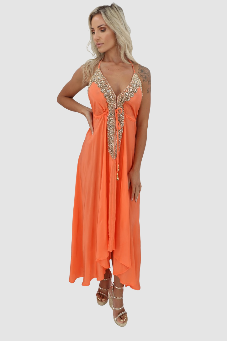 Marrakesh Peach Dress URock Couture Marrakesh Peach Dress URock Couture