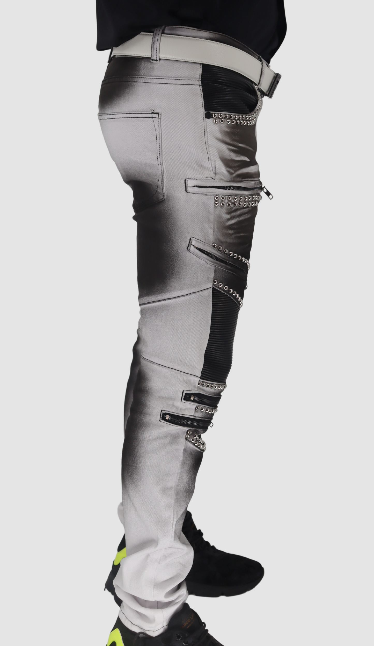 BAROCCO White Black Jeans