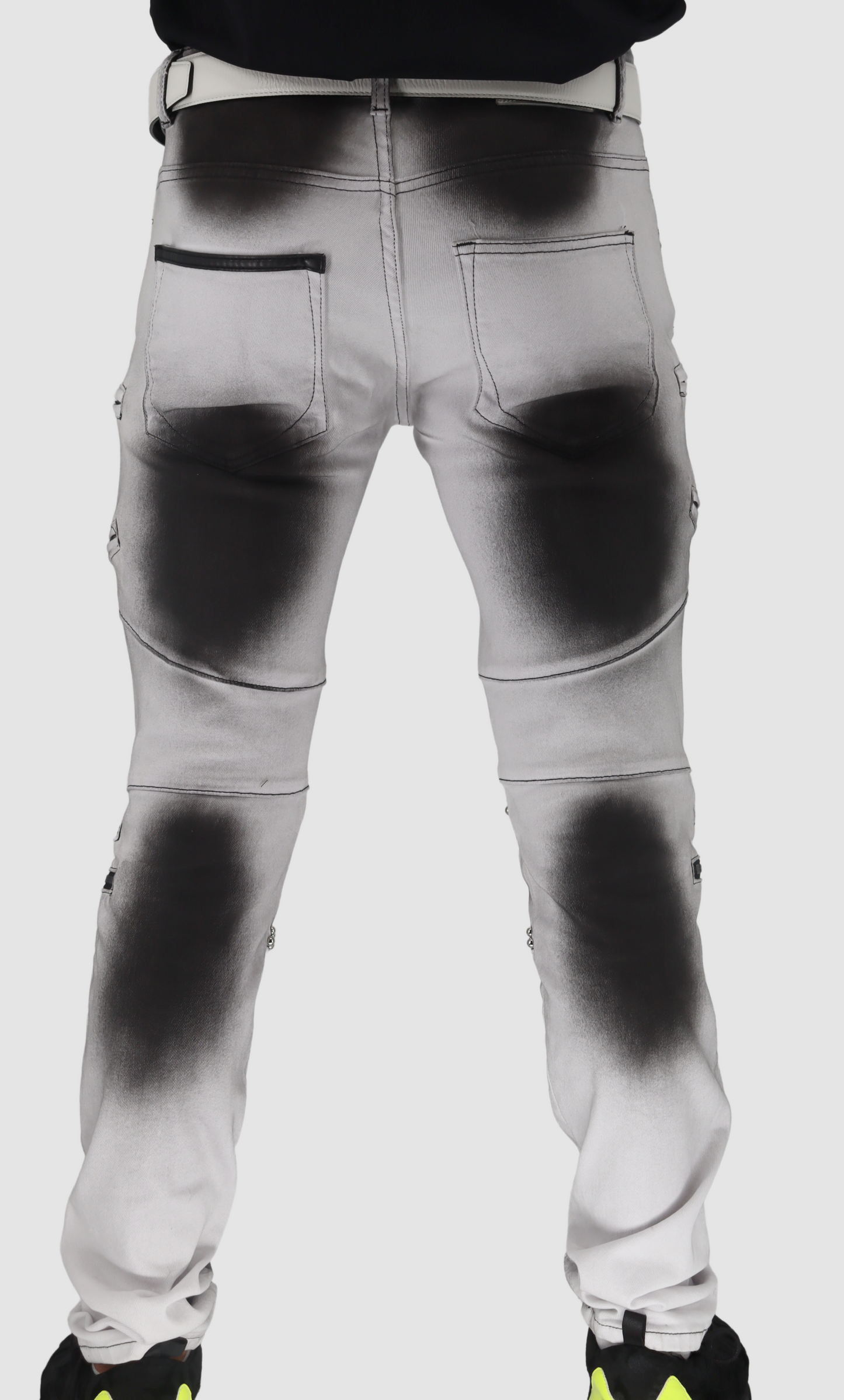 BAROCCO White Black Jeans