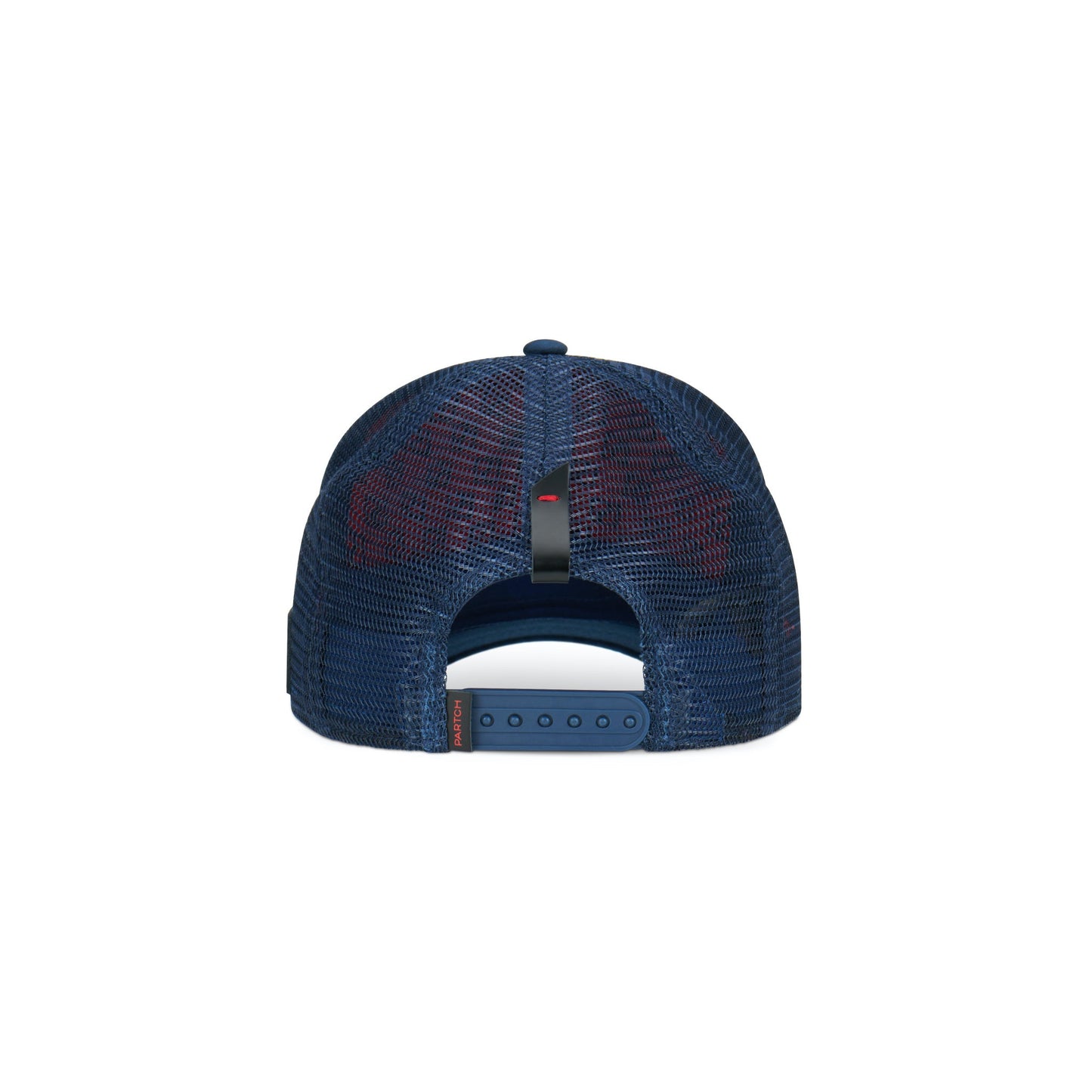Partch Trucker Hat Navy Blue with PARTCH-Clip DWYL-G11 Back View