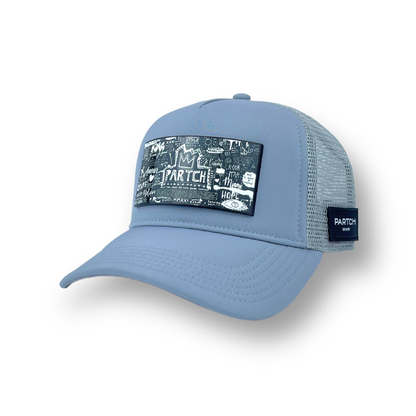 Trucker Hats Luxury Designer Hat Fashion Trucker Caps High Quality Pop Love Art | PARTCH clip removable in a second