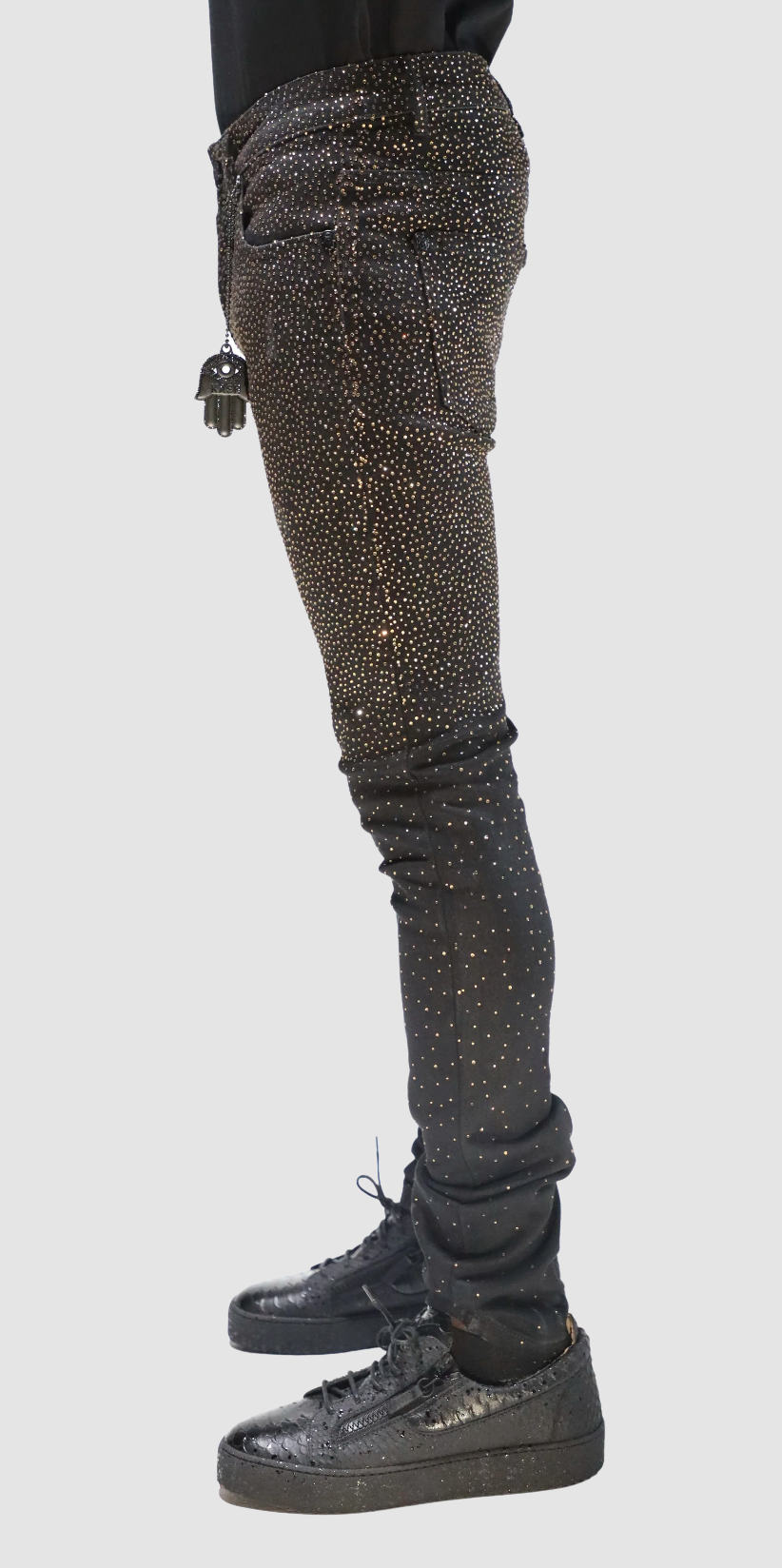 KASH Black/Gold Jeans