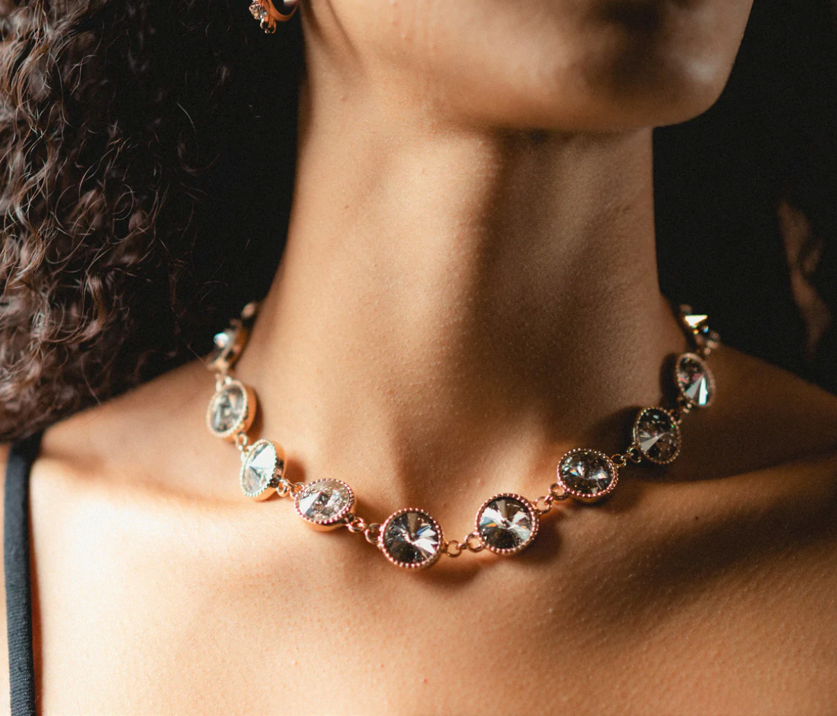 Coravana Frost Rose Gold Necklace