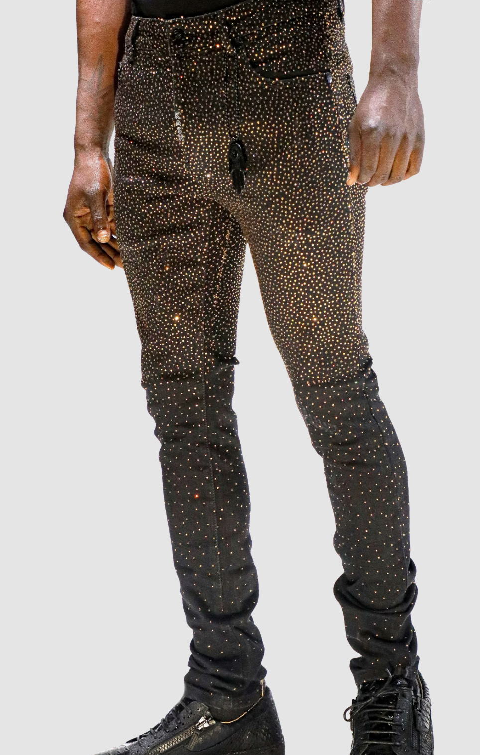 KASH Black/Gold Jeans