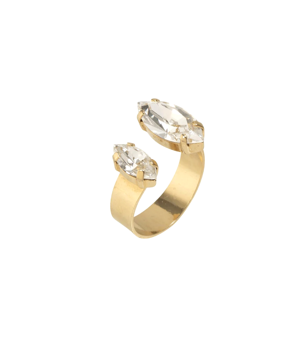 Double Marquise Ring