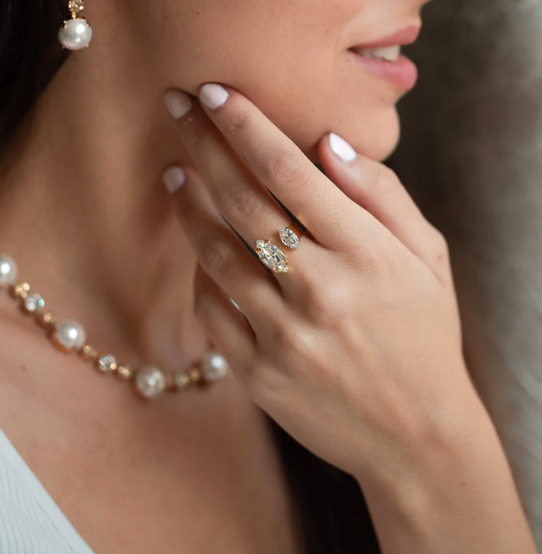 Double Marquise Ring