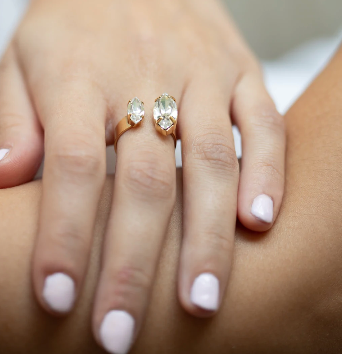 Double Marquise Ring