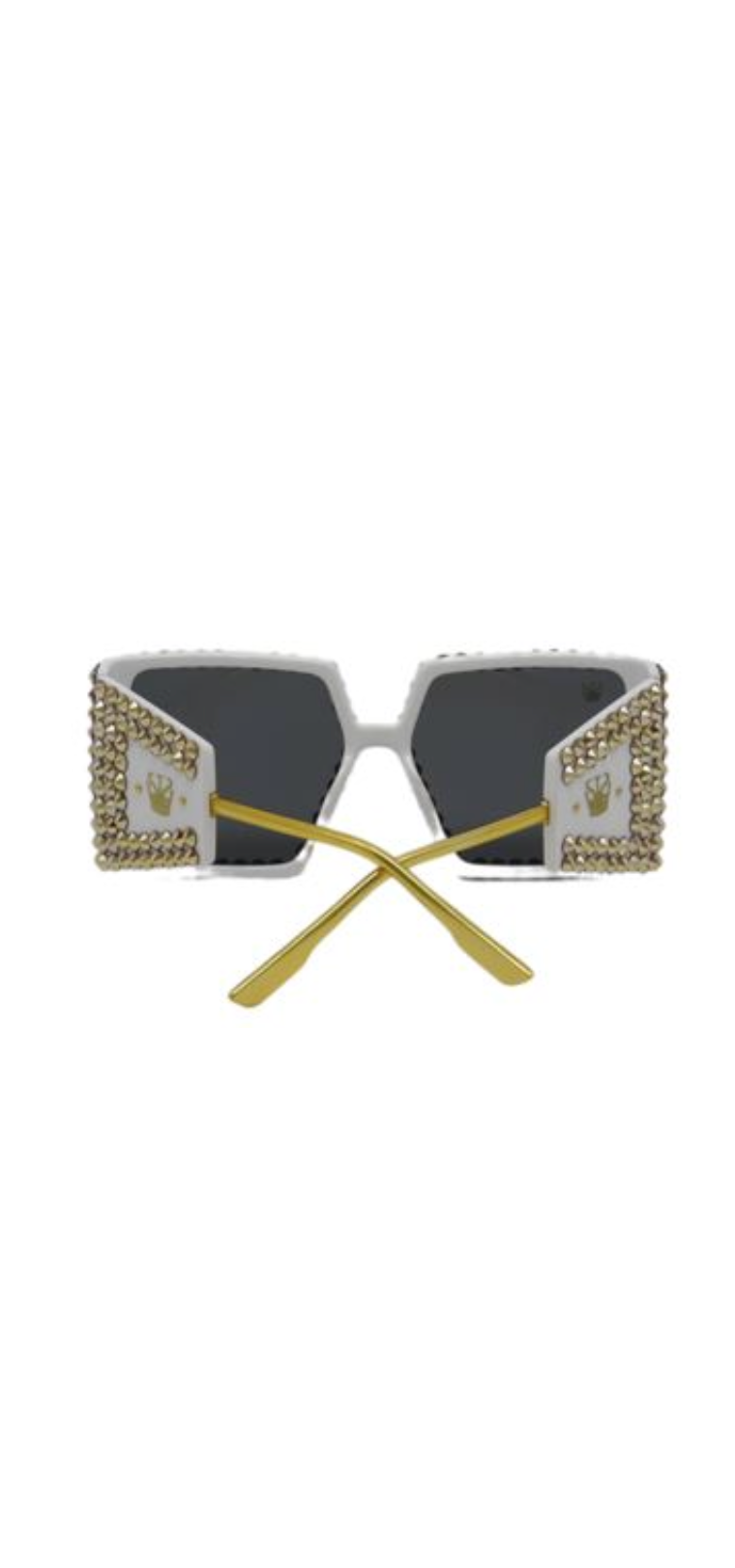 SUMMERZ FASHION White Hierarchy Sunglasses