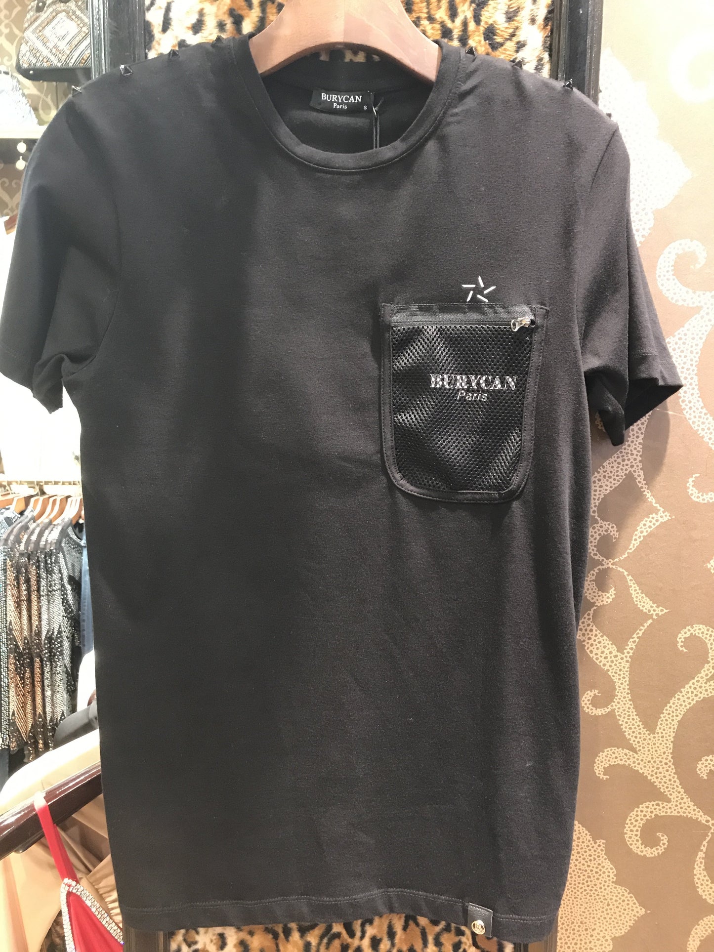 BURYCAN Burycan Black Star Teeshirt