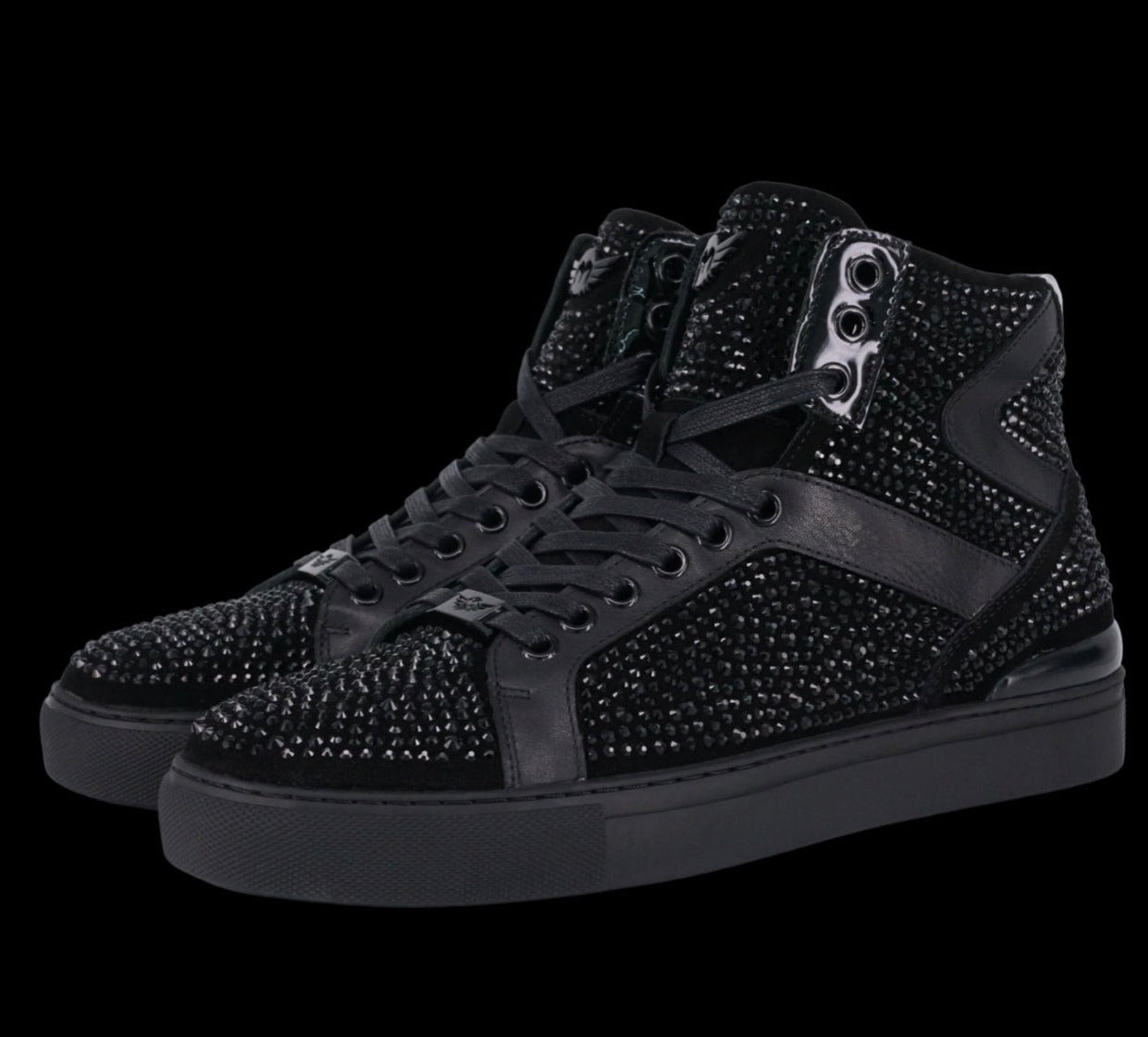 Ferrari Massari Black W Black Stones Sneakers