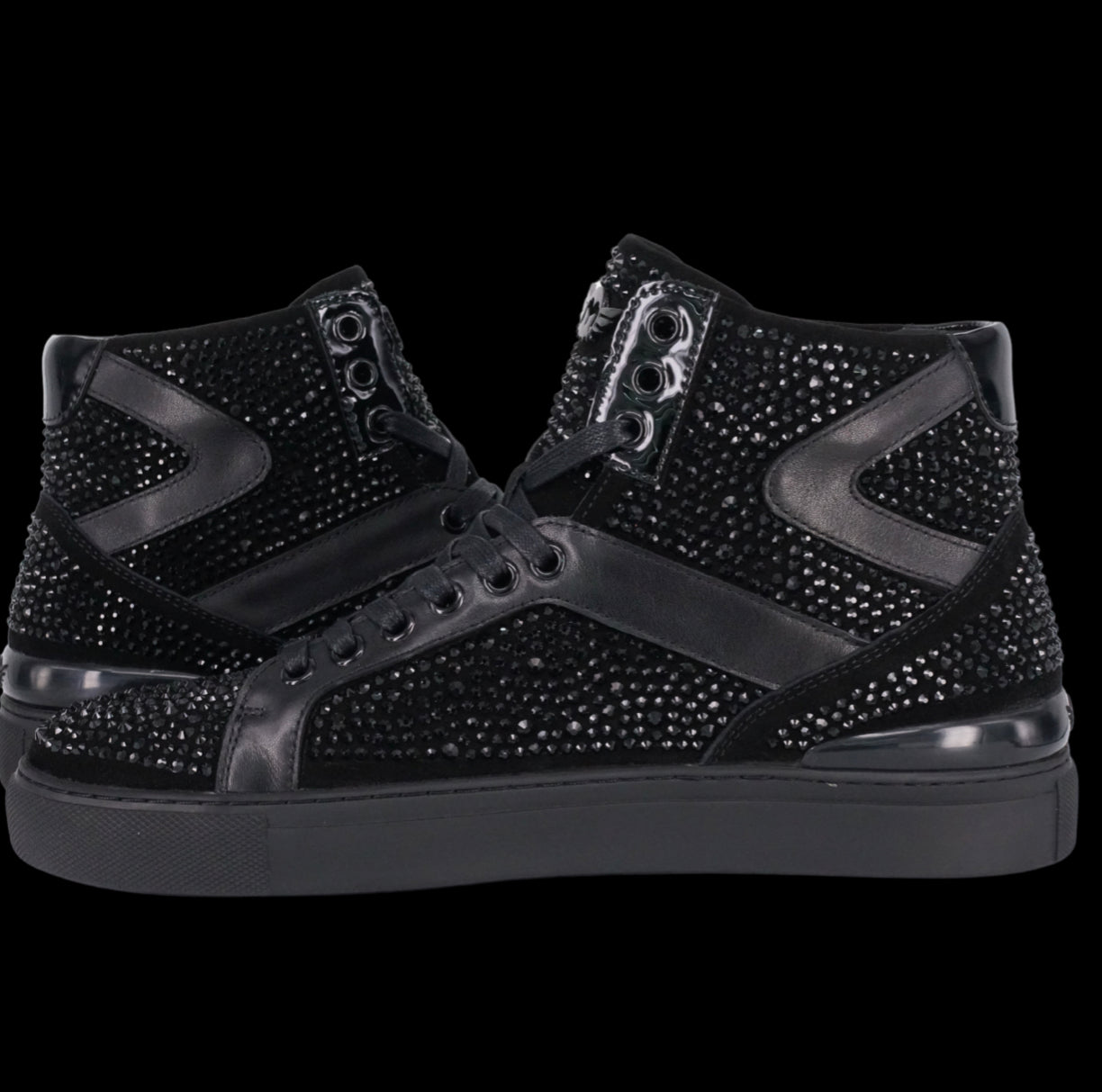 Ferrari Massari Black W Black Stones Sneakers