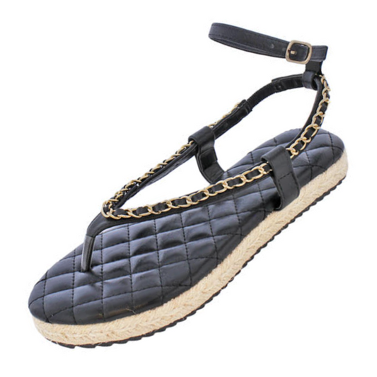 LILIANA Chantel-1 Black Sandals