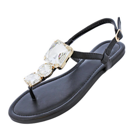 LILIANA Marlo-41 Black Sandals