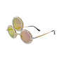 Summerz Fashion Third Eye Pink Crystals Sunglasses