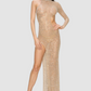 BANJUL Nude/Silver L Dress