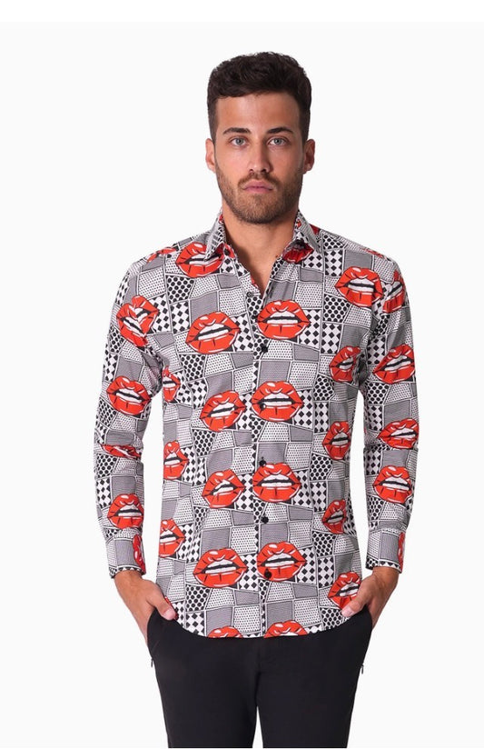 Comics Lips Art Shirt