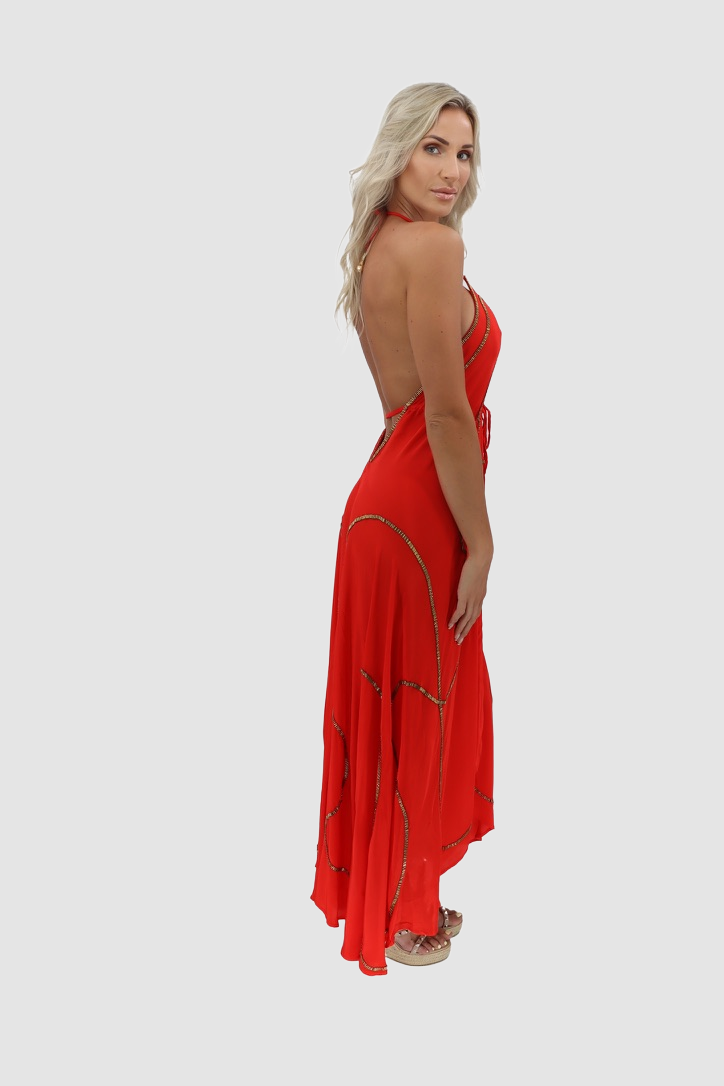 Tulum Red Dress