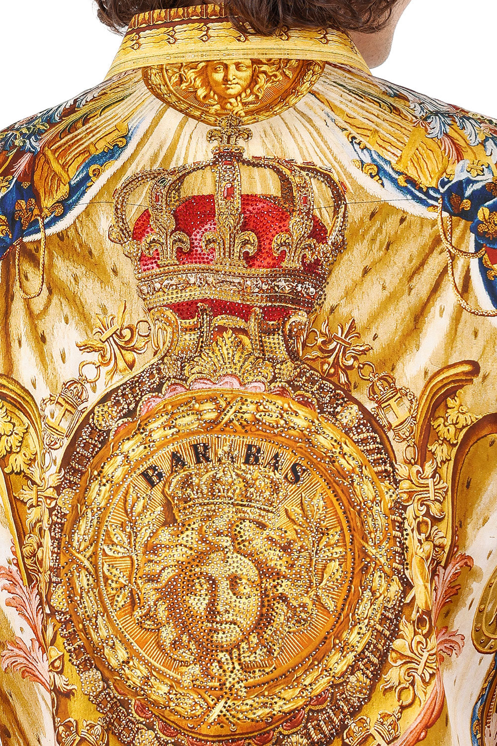 BARABAS Gold w Crown Shirt
