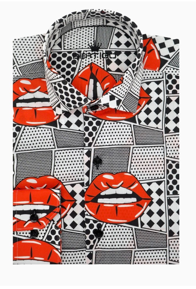 Comics Lips Art Shirt
