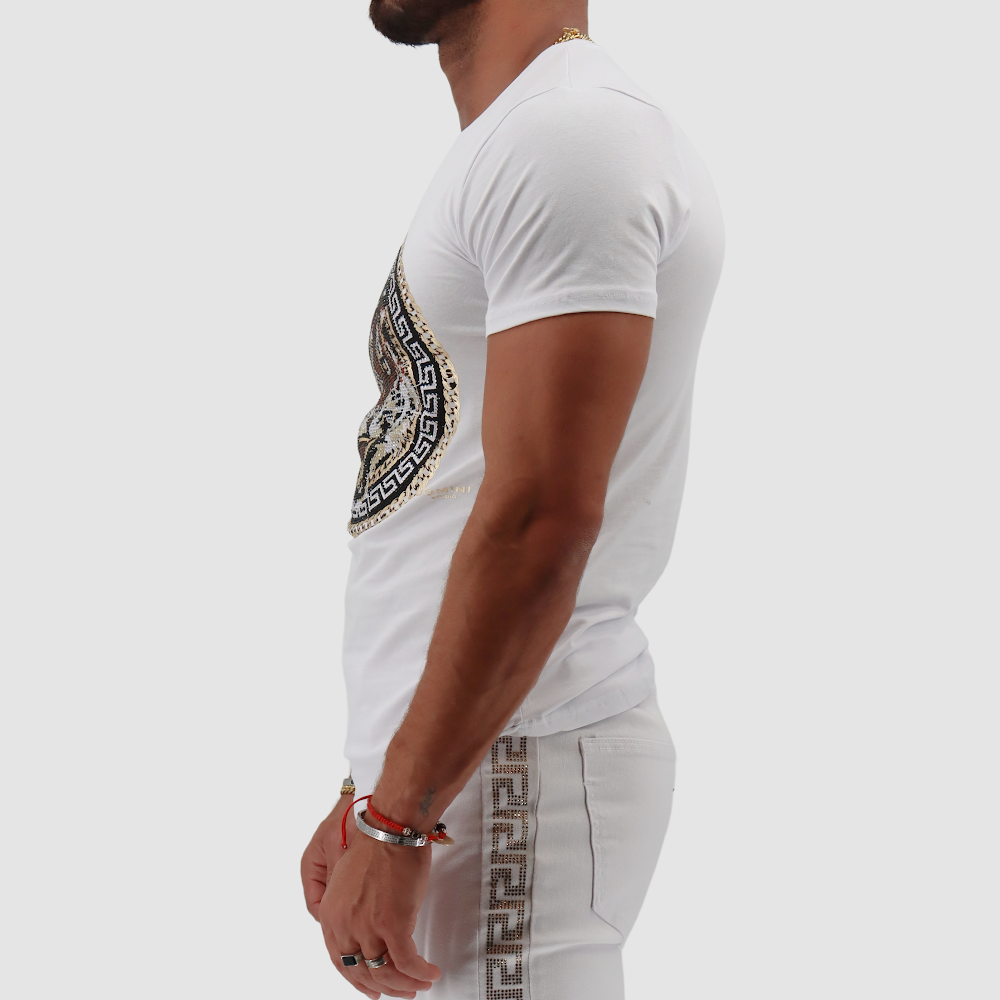 UOMINI Tigro White T-Shirt W Tiger