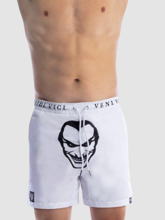 Veni Vidi Vici VVV "Boss" White Shorts