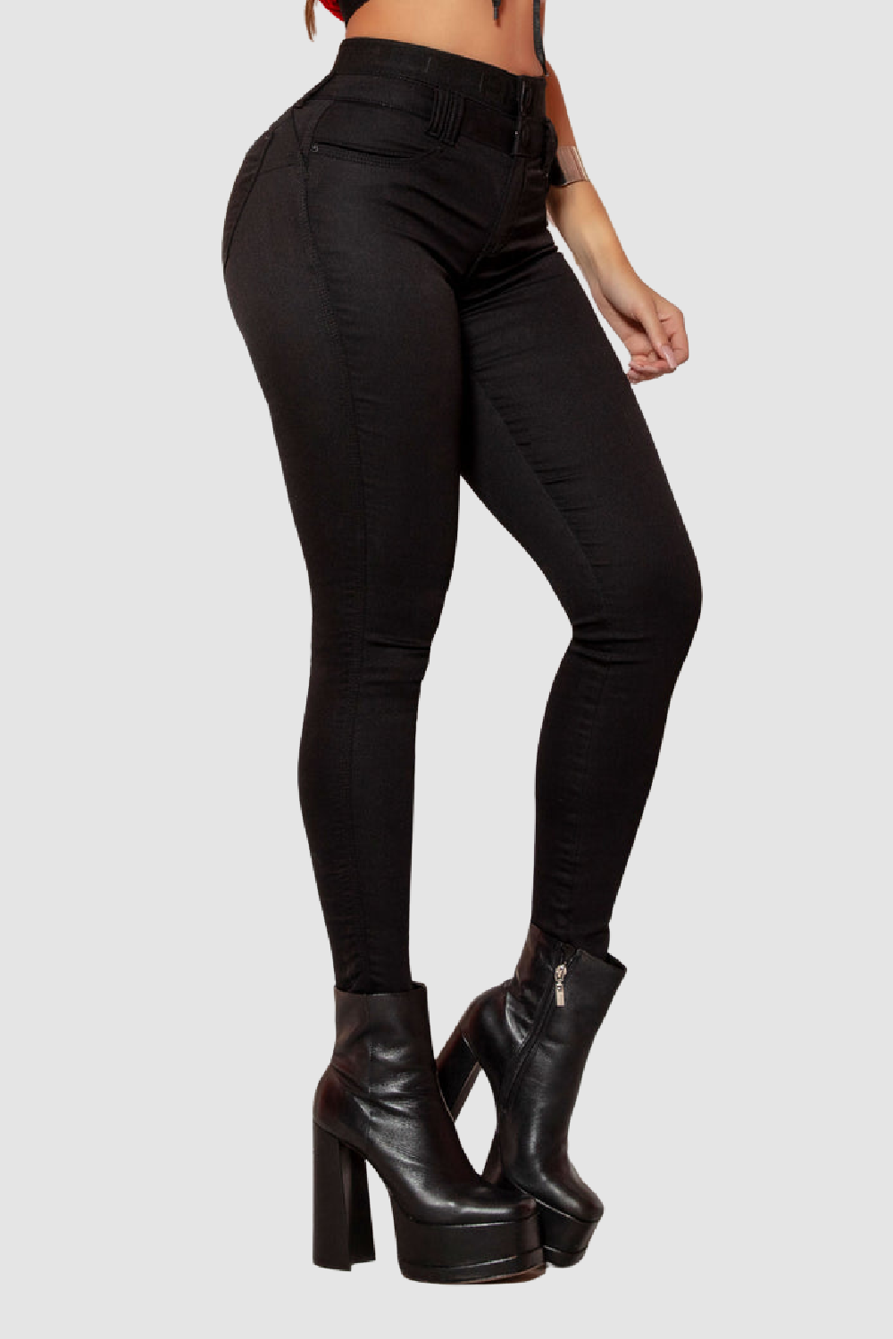 PIT BULL JEANS Black Shaping Jeans