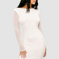 SYMPHONY L/S Ivory Dress
