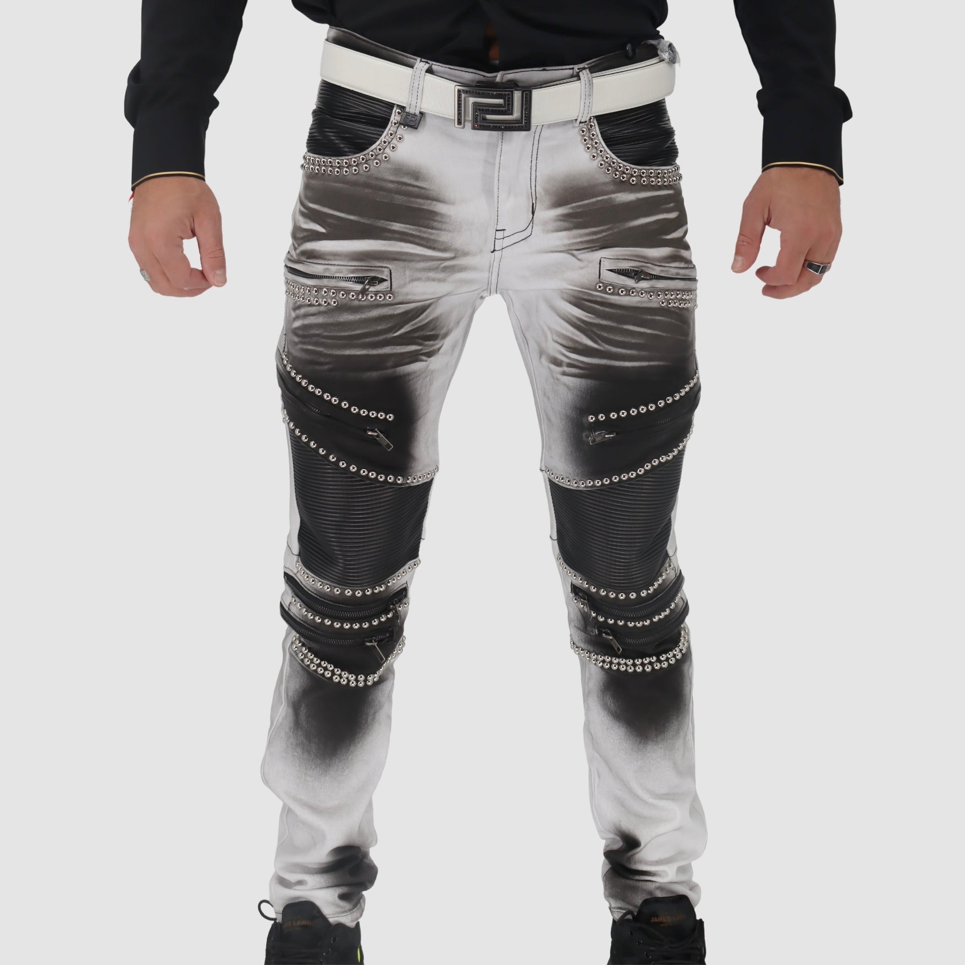 BAROCCO White Black Jeans