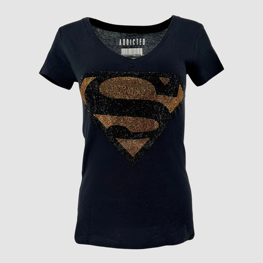 Superman Black/Gold Women