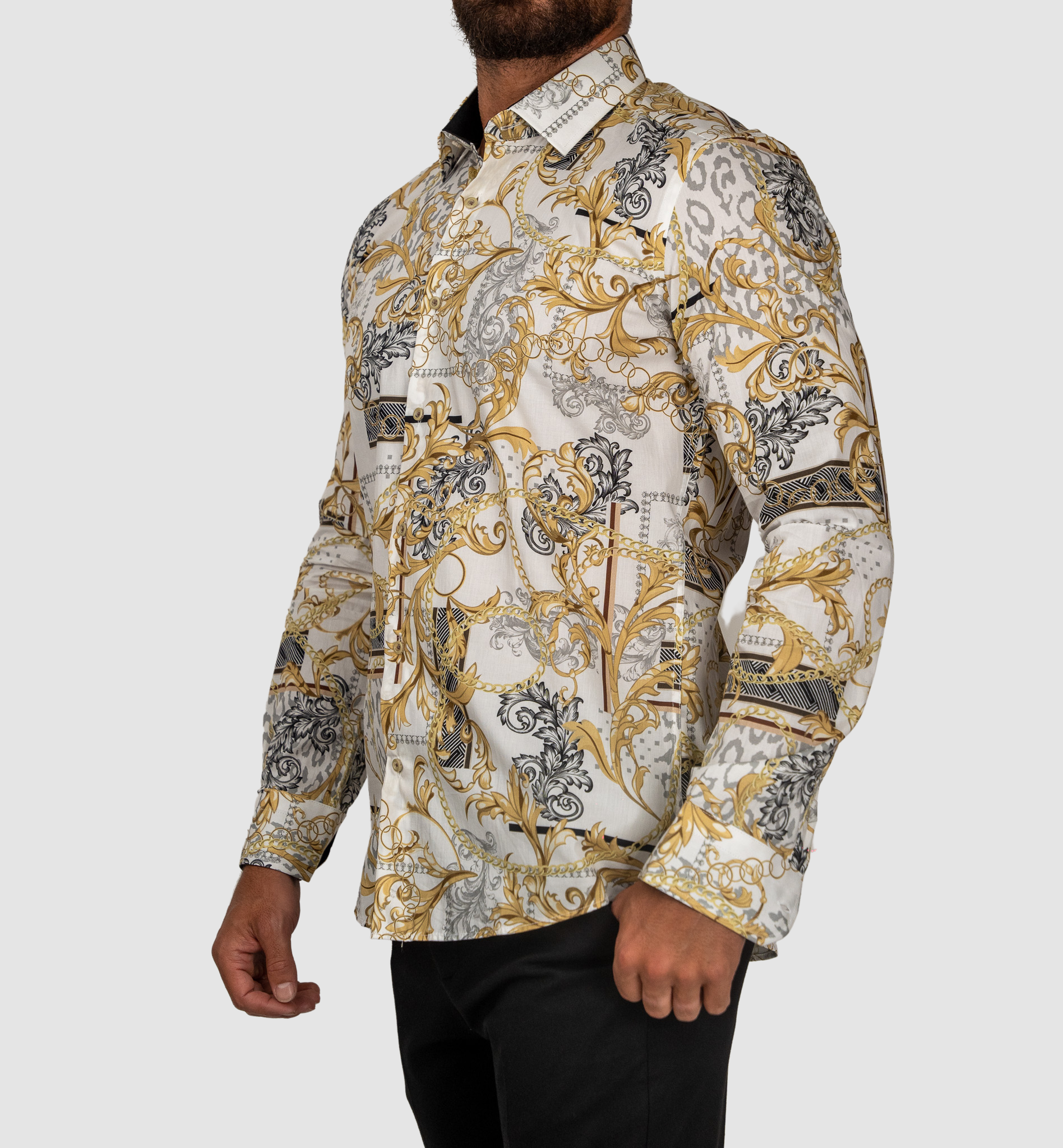 STEELO MIAMI White Multi Shirt