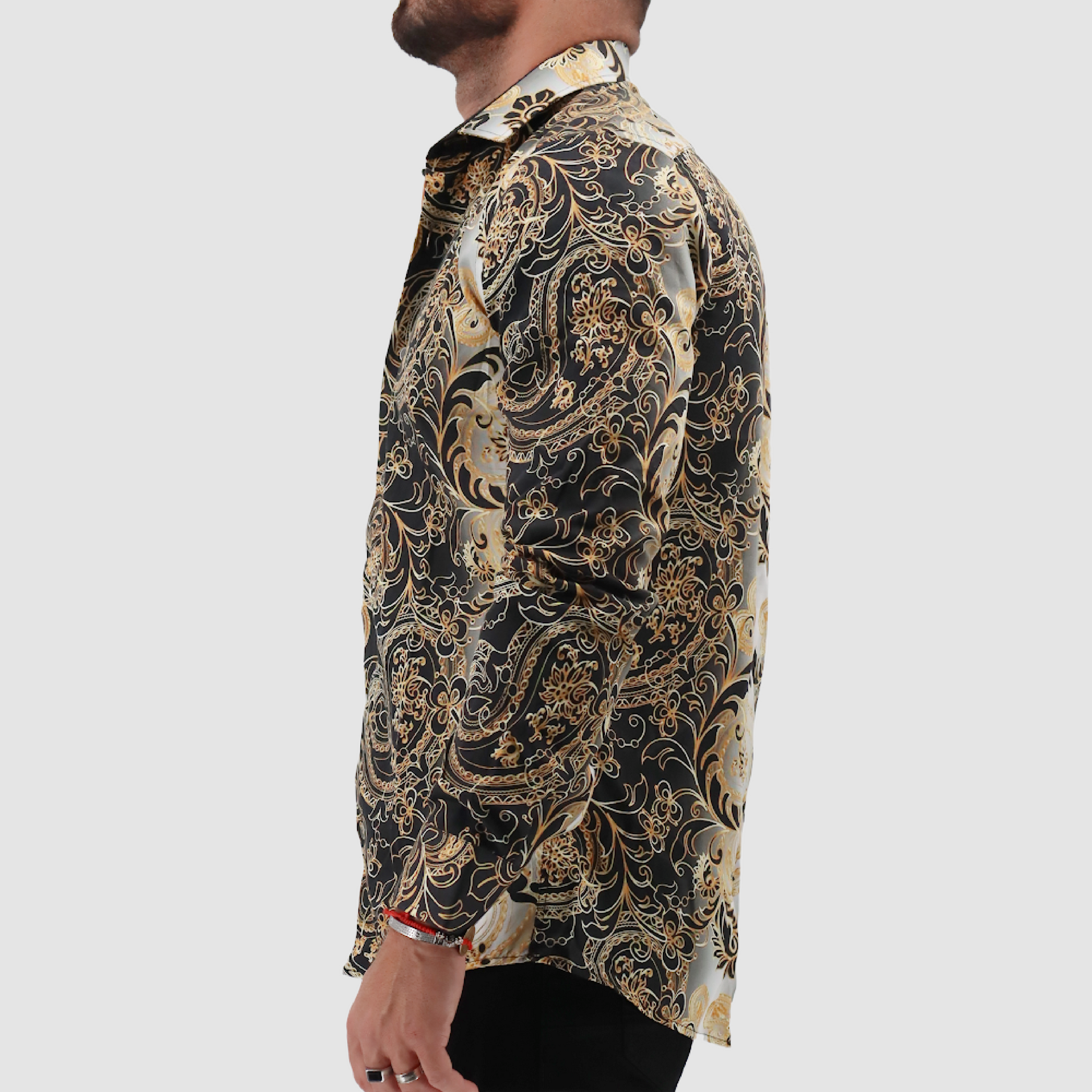 Black & Gold Shirt URock Couture Black & Gold Shirt URock Couture