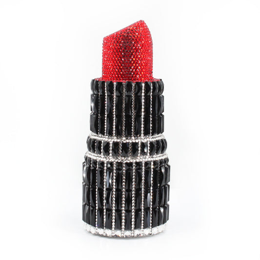 Black Red SW Lipstick Clutch