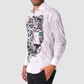 BERTIGO Leopard White Shirt