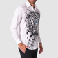 BERTIGO Leopard White Shirt
