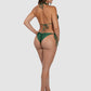 BACCIO Retro Green Bikini Set