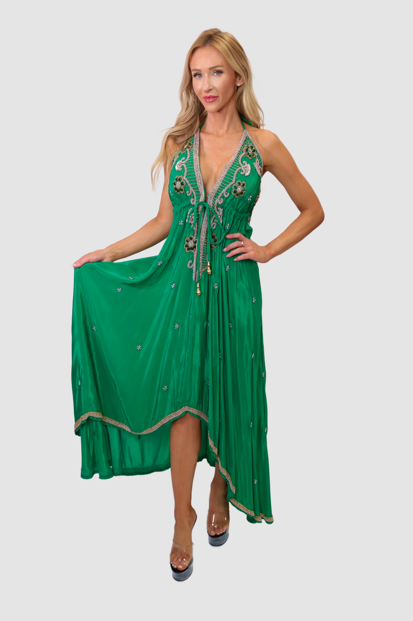 Bali Emerald Green Dress