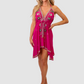 Bali Fuchsia Short Dress