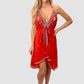 Bali Red Short Dress