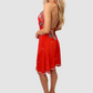 Bali Red Short Dress