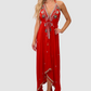 Bali Red Long Dress