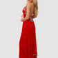 Bali Red Long Dress