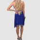 Bali Royal Blue Short Dress