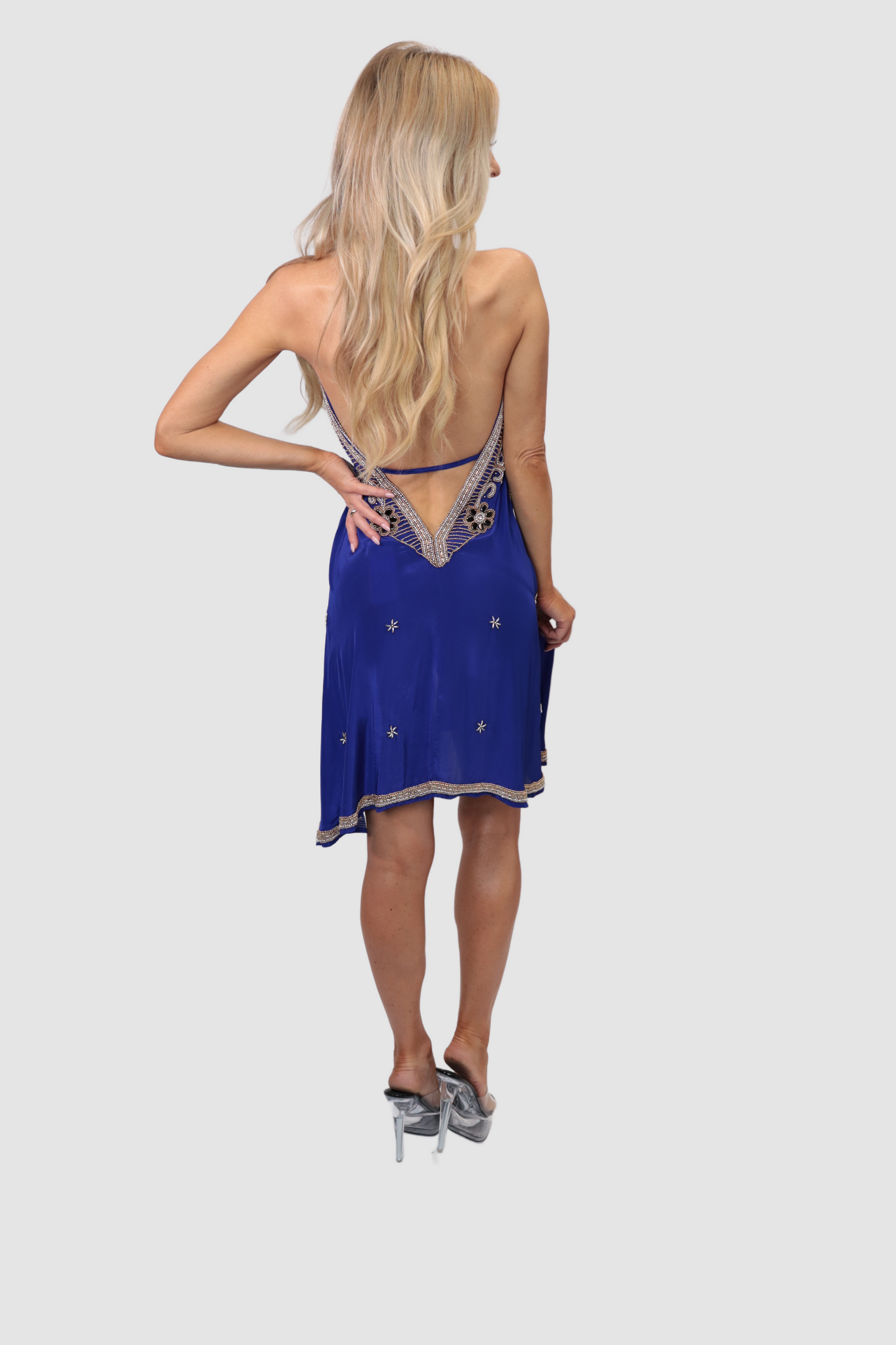 Bali Royal Blue Short Dress