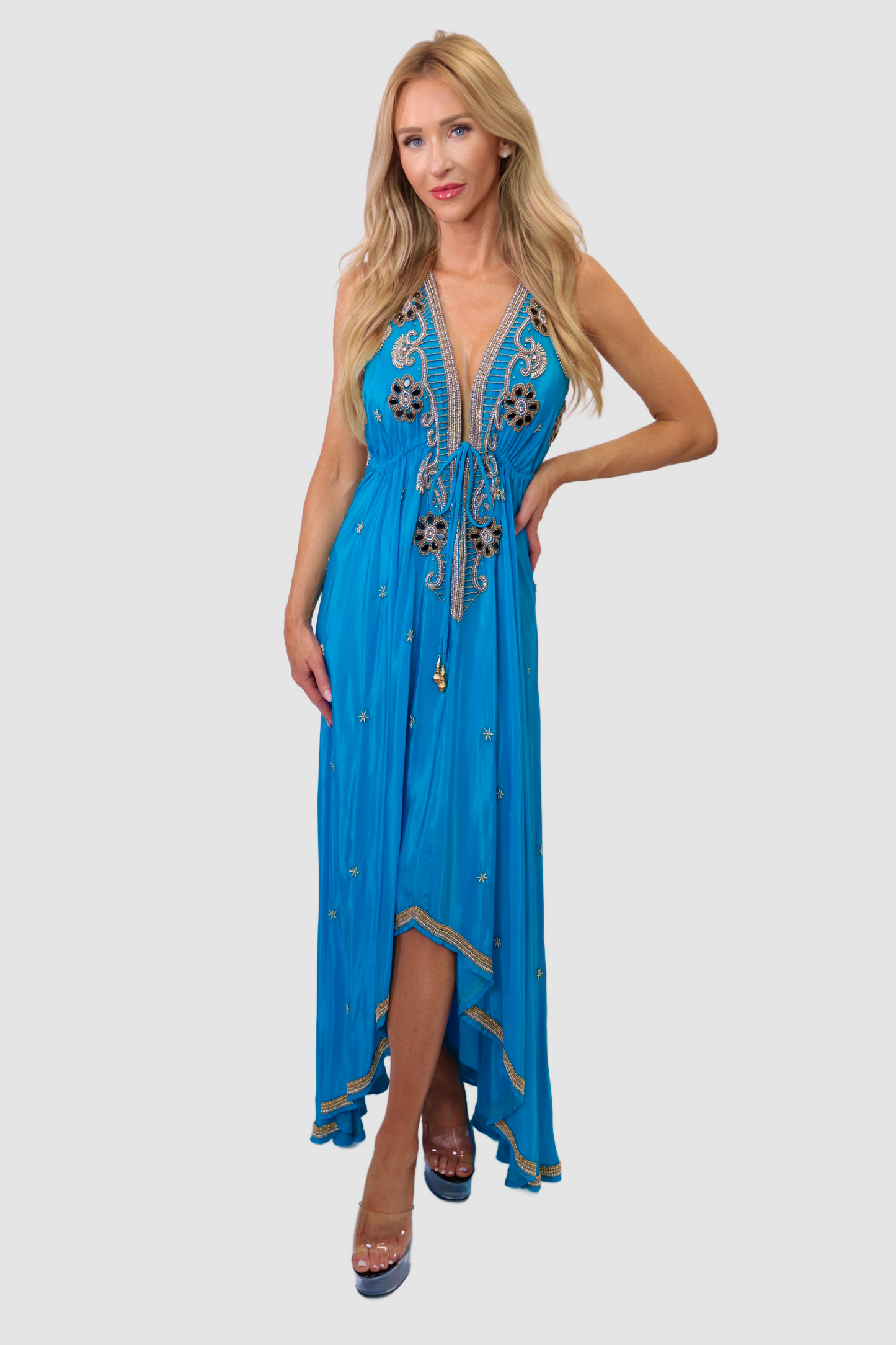 Bali Turquoise Dress