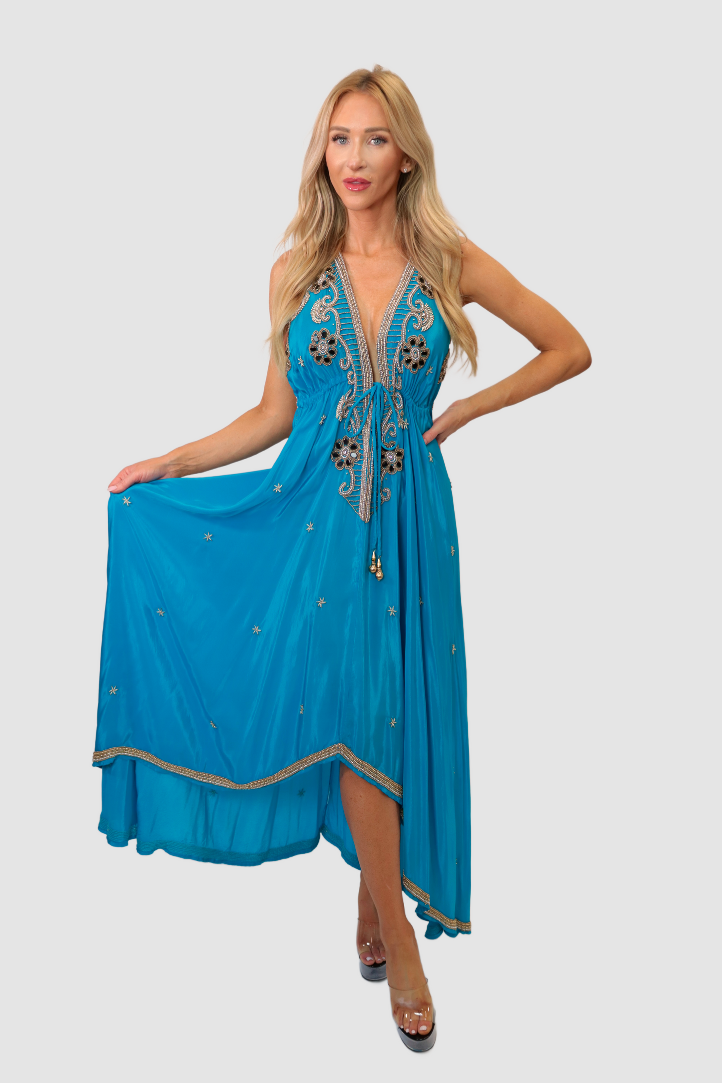 Bali Turquoise Dress